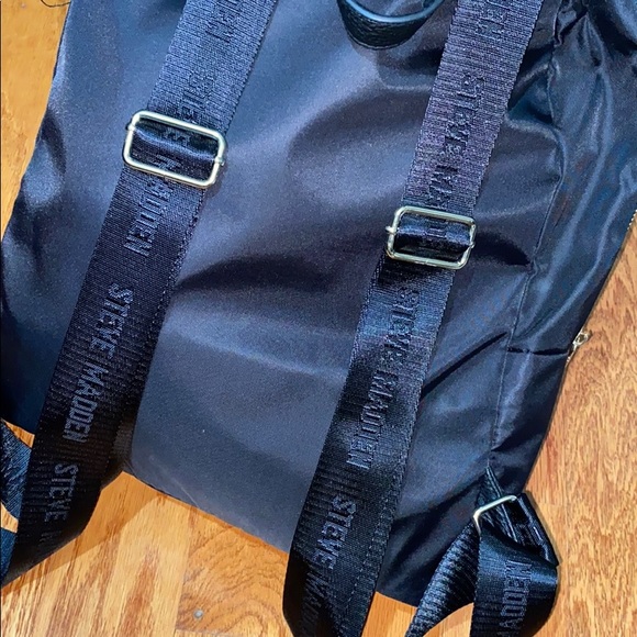 Black Steve Madden Backpack - Picture 3 of 5